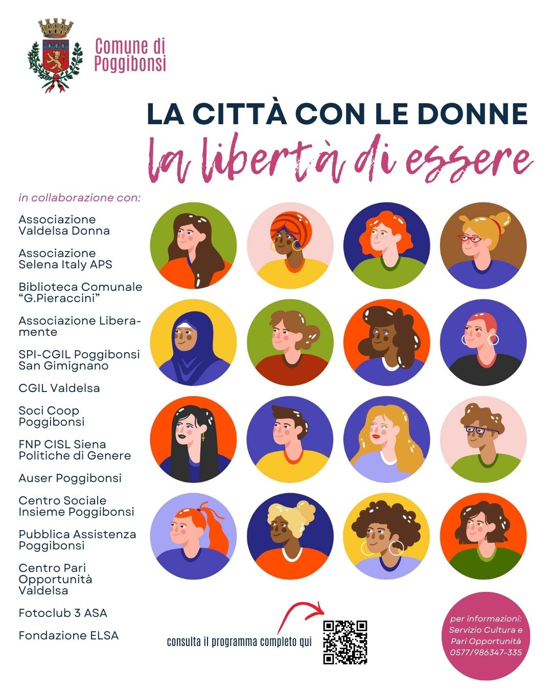 “La città con le donne – La libertà di essere”: ecco il cartellone di eventi per l'8 marzo